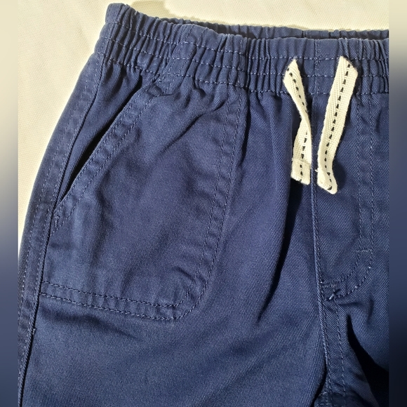 🇺🇲Nautica toddler boy's white, navy, red twill shorts and polo set Size 2T - Picture 9 of 11